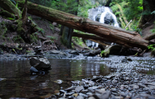 Orcas Island Cascade Falls