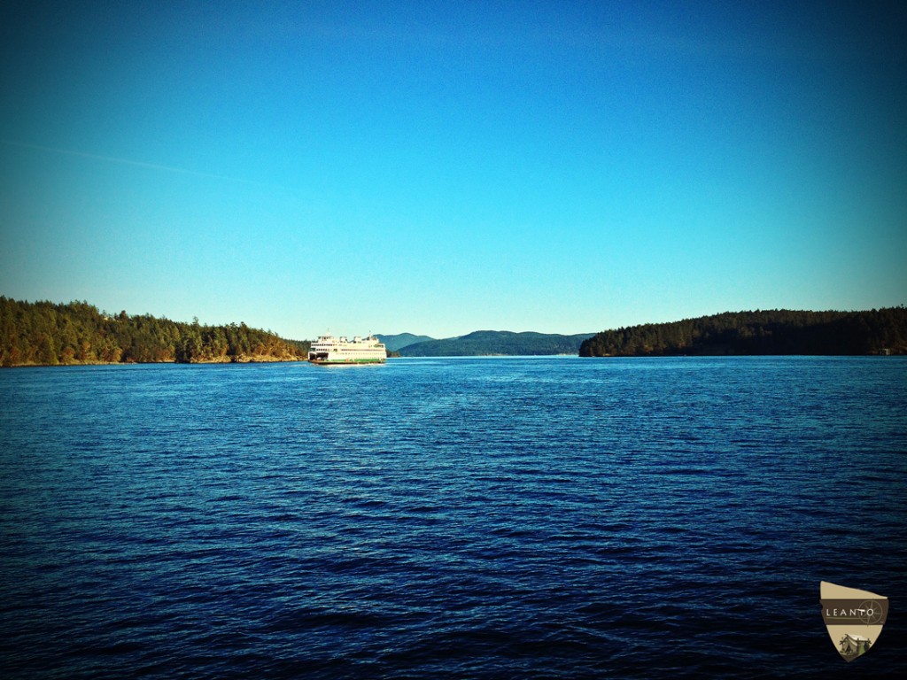 LEANTO Orcas Island Ferry From Anacortes