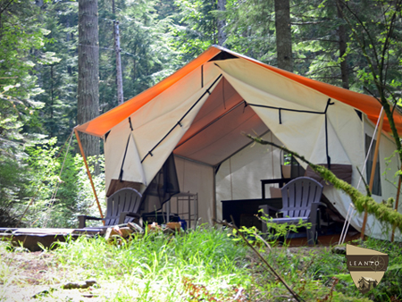 LEANTO Moran State Park Glamping Site 4