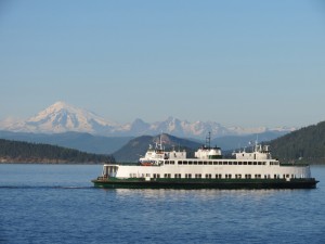 Orcas Island Washington State Ferry