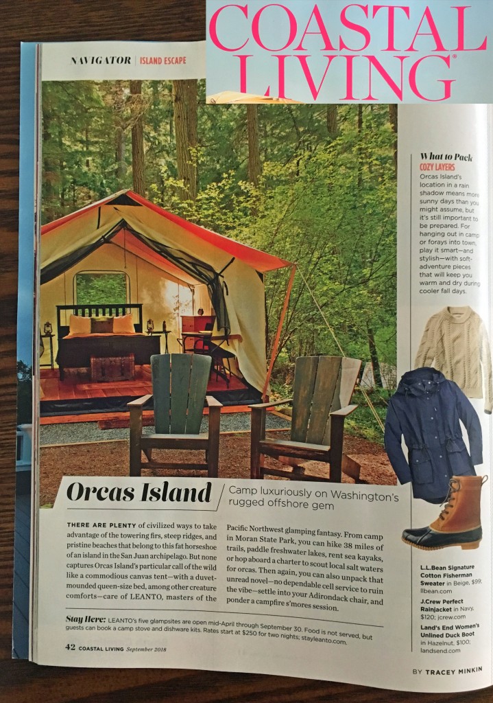 LEANTO Coastal Living Magazine