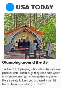 LEANTO Glamping USA Today