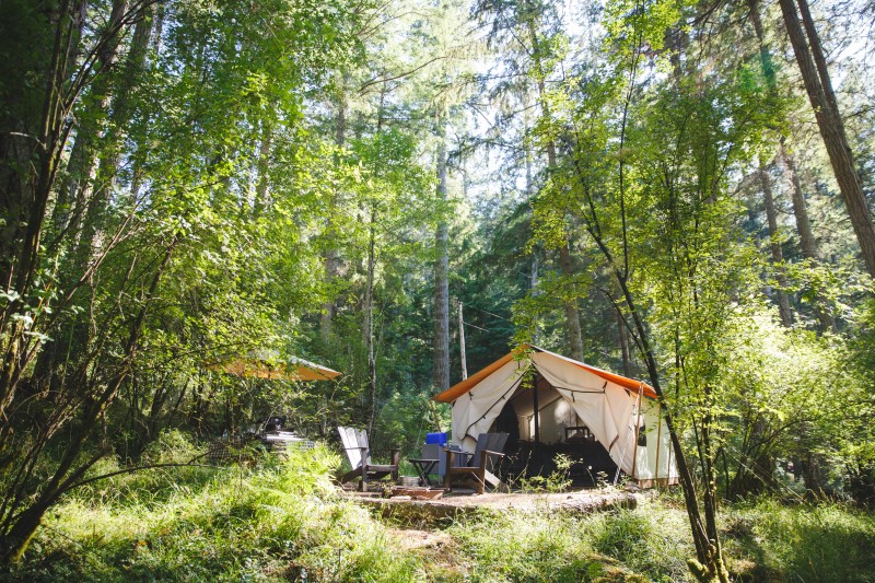 LEANTO Moran State Park Glamping