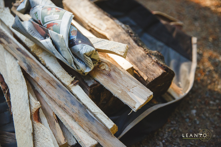 LEANTO Glamping Campfire Kit