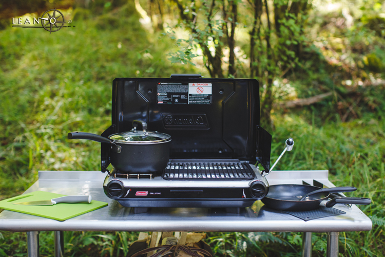 LEANTO Cookout Kit and Camp Stove