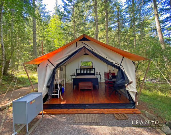 LEANTO Moran State Park Camping Platform Tent Site 4